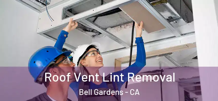 Roof Vent Lint Removal Bell Gardens - CA